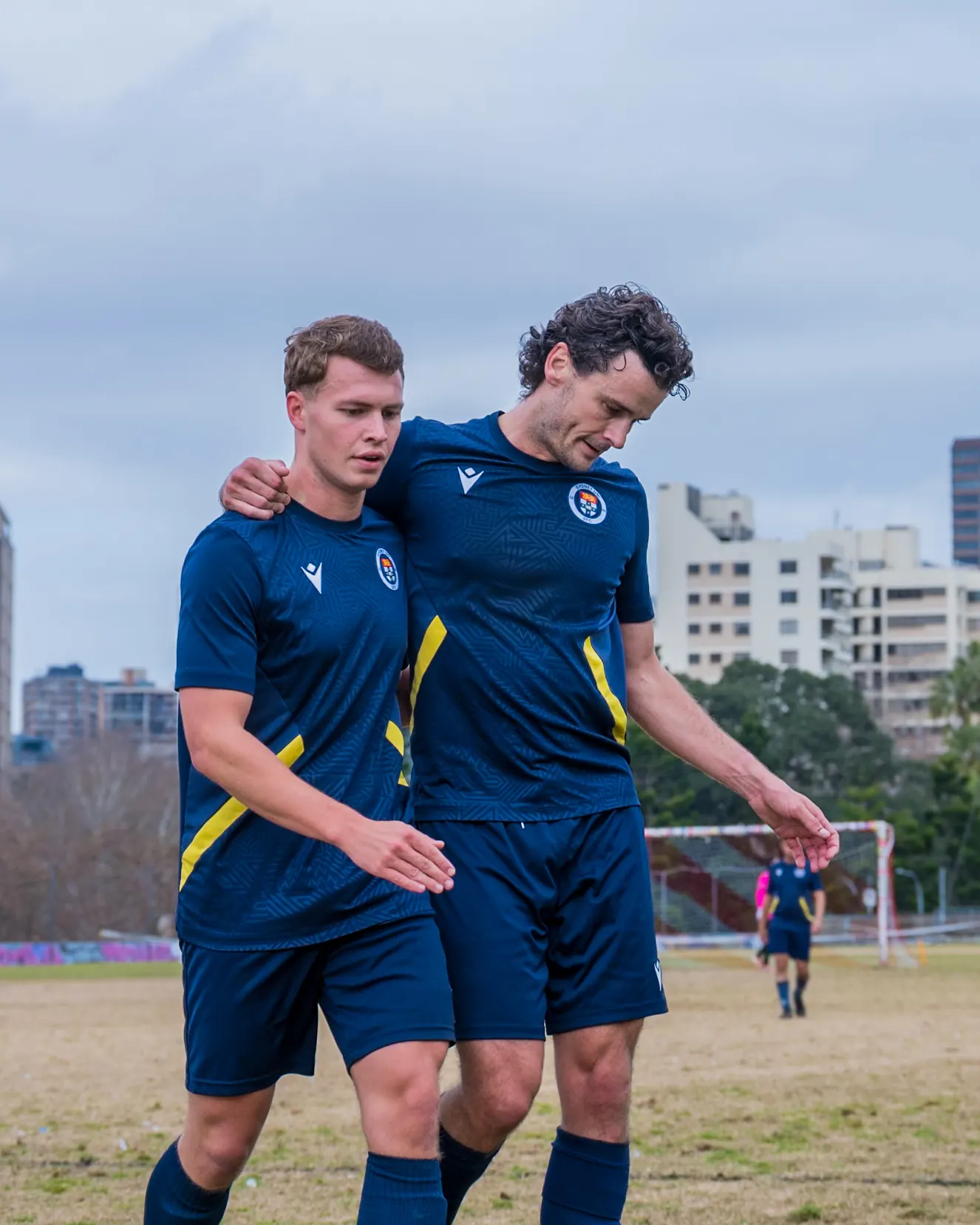 Partido de fútbol en la Universidad de Sydney
